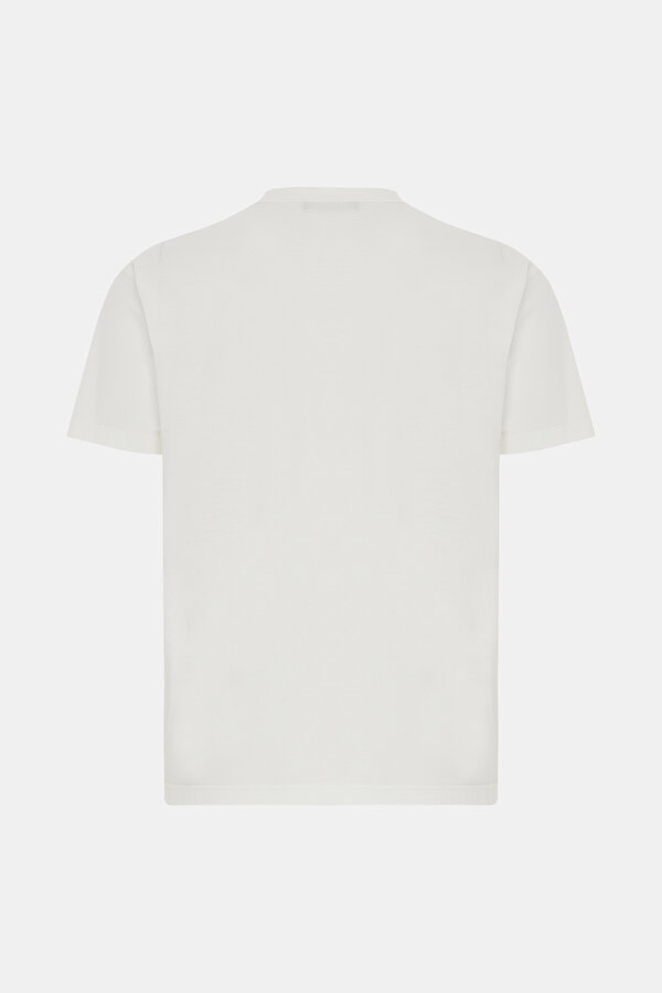 LIGHT CREAM BICYCLE COLLAR SHORT SLEEVE TSHIRT 2
