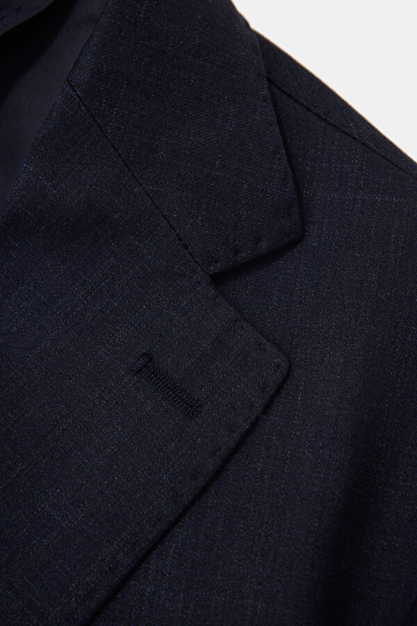 NAVY BLUE WOOL/SILK SUIT 11