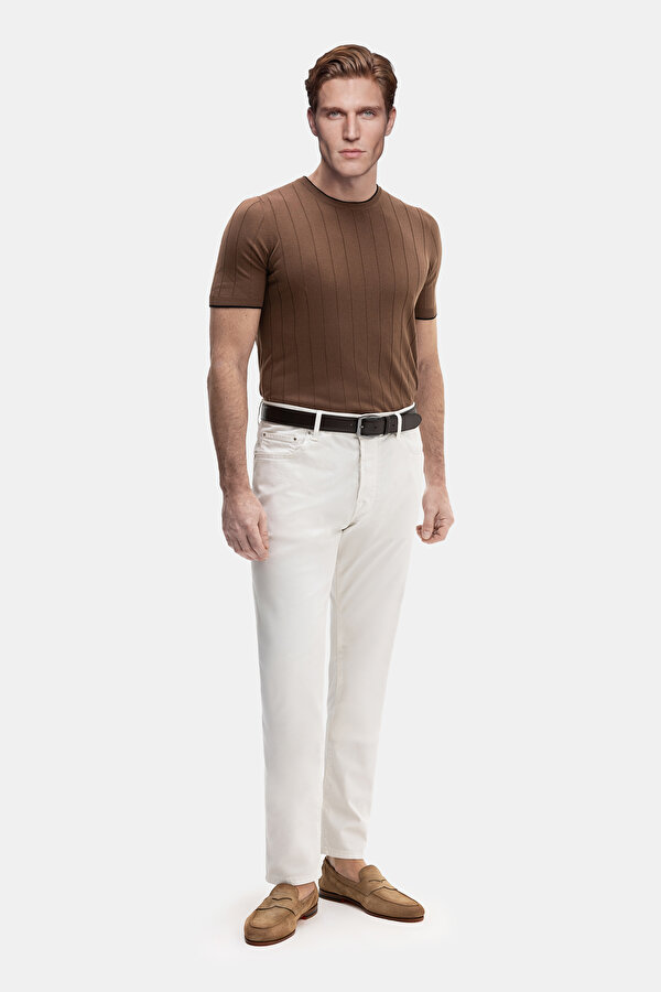 ECRU TROUSERS