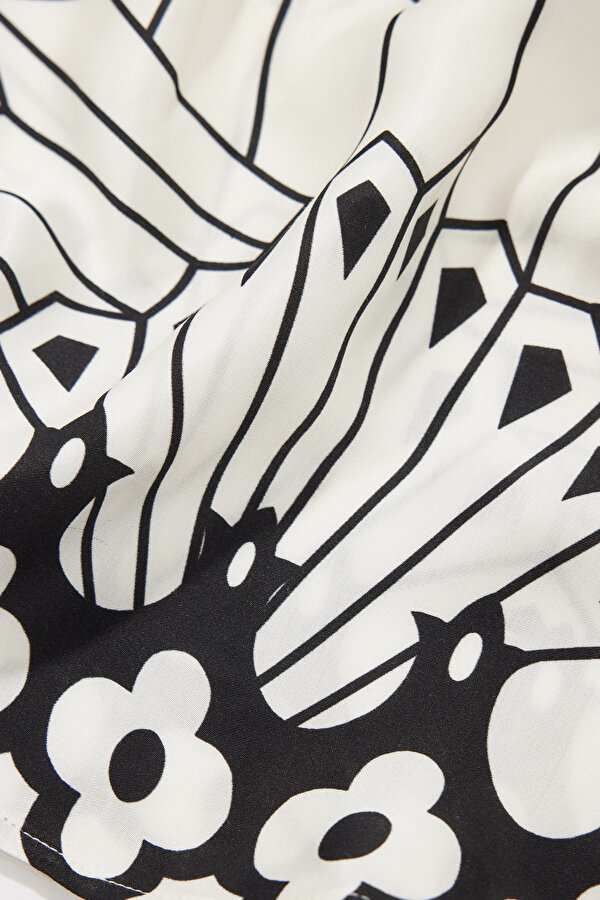 WHITE 3/4 SLEEVES BLOUSE 11