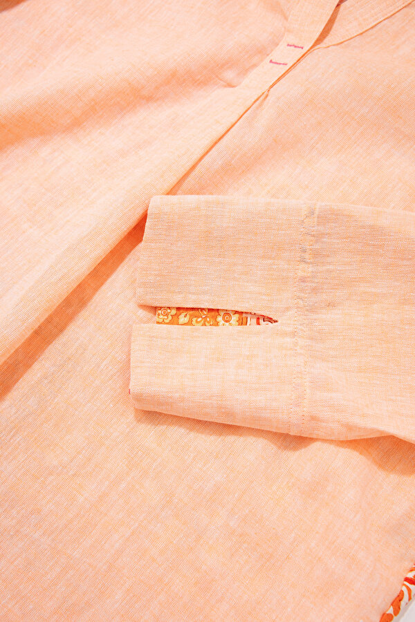 ORANGE LONG SLEEVE BLOUSE 11