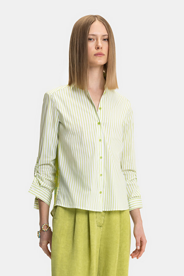 GREEN LONG SLEEVE SHIRT