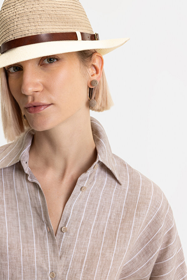 WHITE 3/4 SLEEVES SHIRT 7