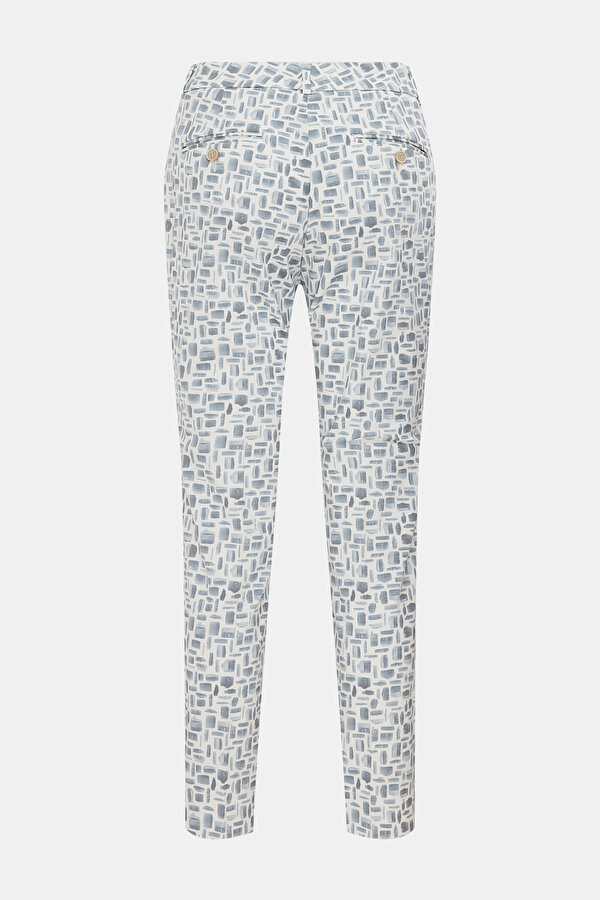 ECRU SKINNY LEG TROUSERS 2