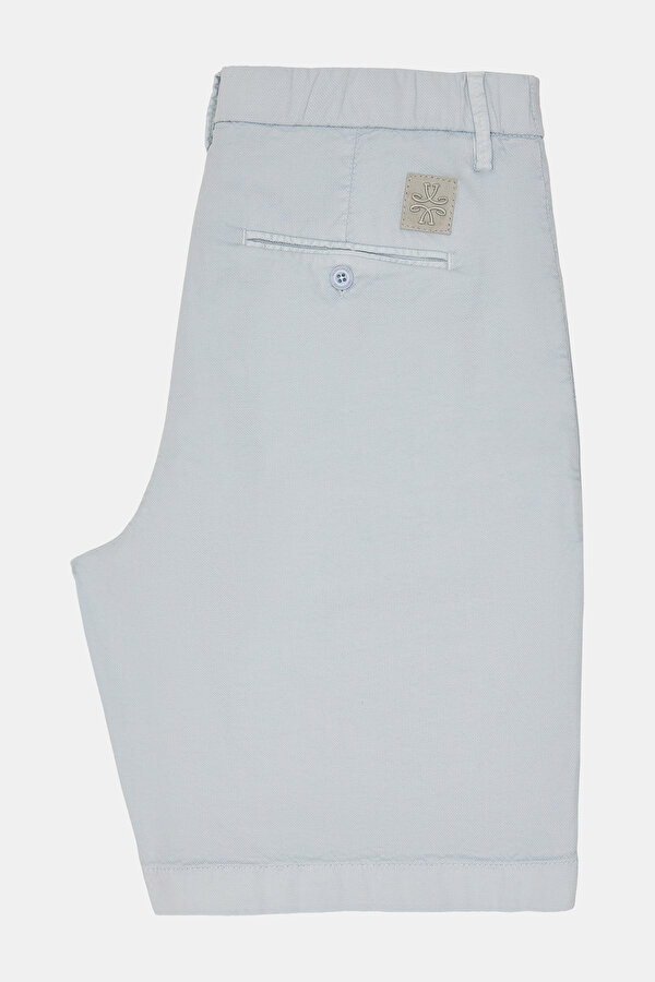 BLUE COTTON ELASTANE BERMUDA 6