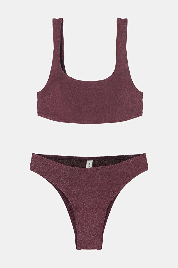 DARK PURPLE BIKINI