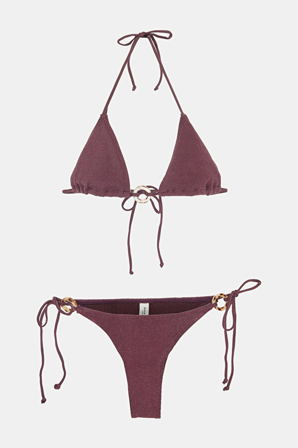 DARK PURPLE BIKINI