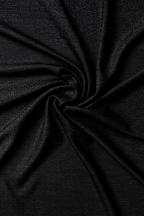 ECRU COTTON/SILK SCARF 2