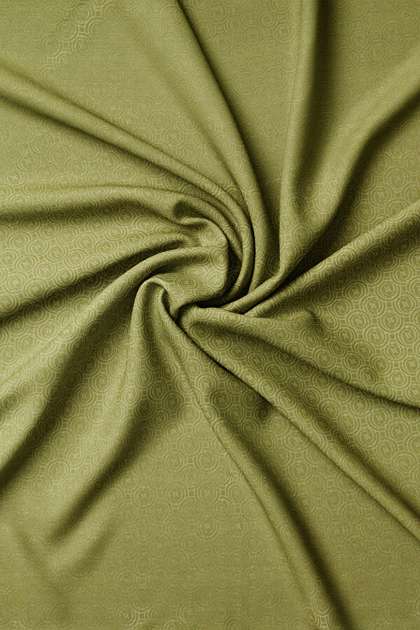 LIGHT KHAKI COTTON/SILK SCARF 2