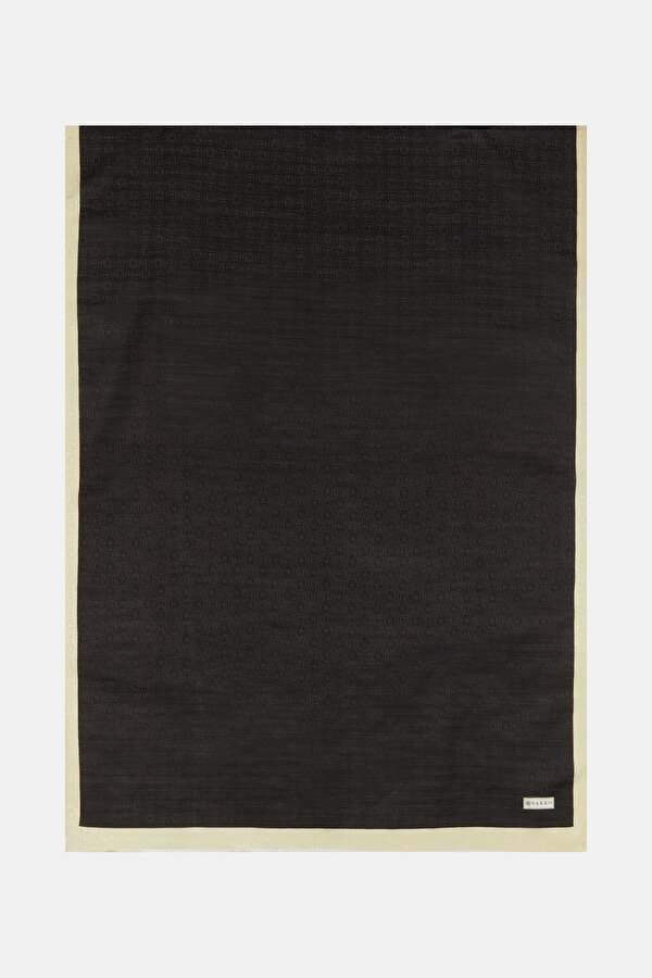 ECRU COTTON/SILK SHAWL