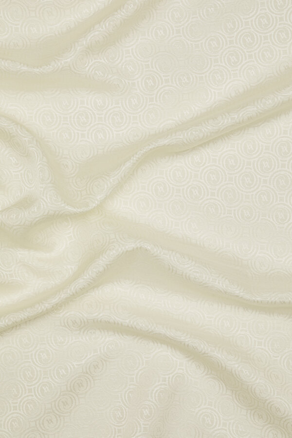 ECRU COTTON/SILK SHAWL 2