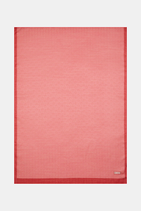 DRIED ROSE COTTON/SILK SHAWL