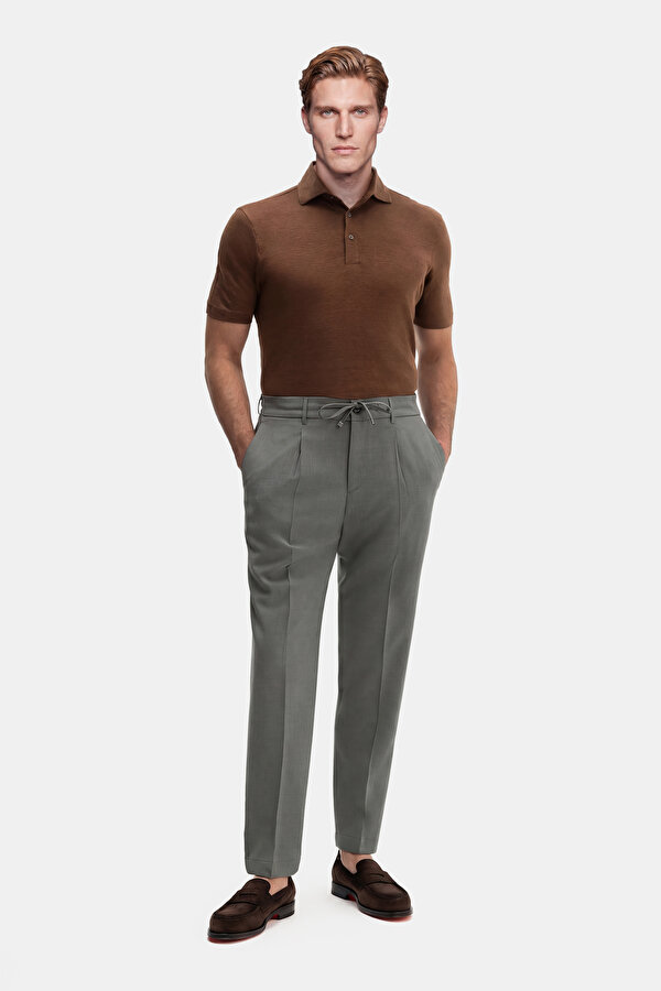 DARK GREEN TROUSERS