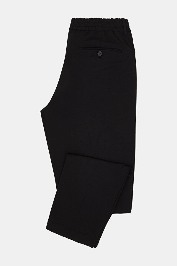 BLACK JERSEY TROUSERS 6