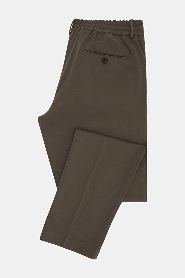 KHAKI JERSEY TROUSERS 7
