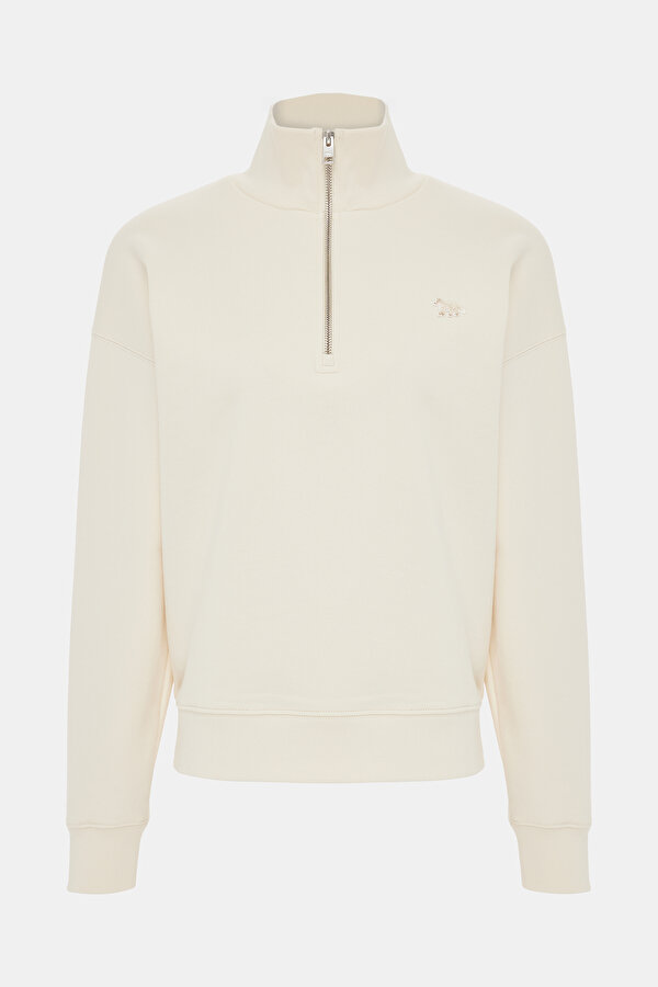 LIGHT BEIGE SWEATSHIRT