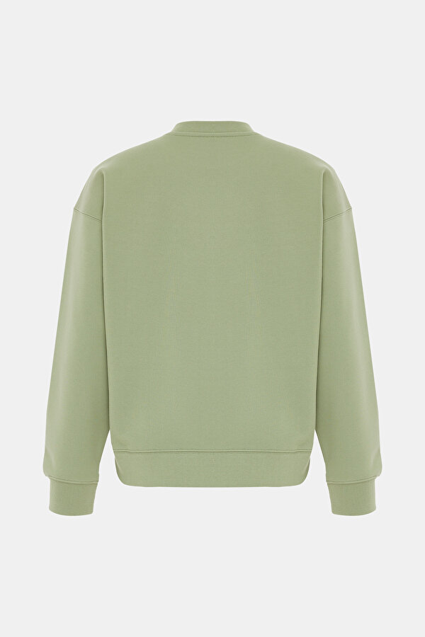 LIGHT GREEN SWEATSHIRT 2