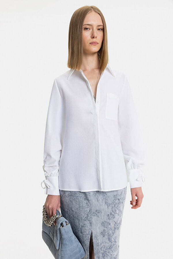 WHITE LONG SLEEVE SHIRT 6