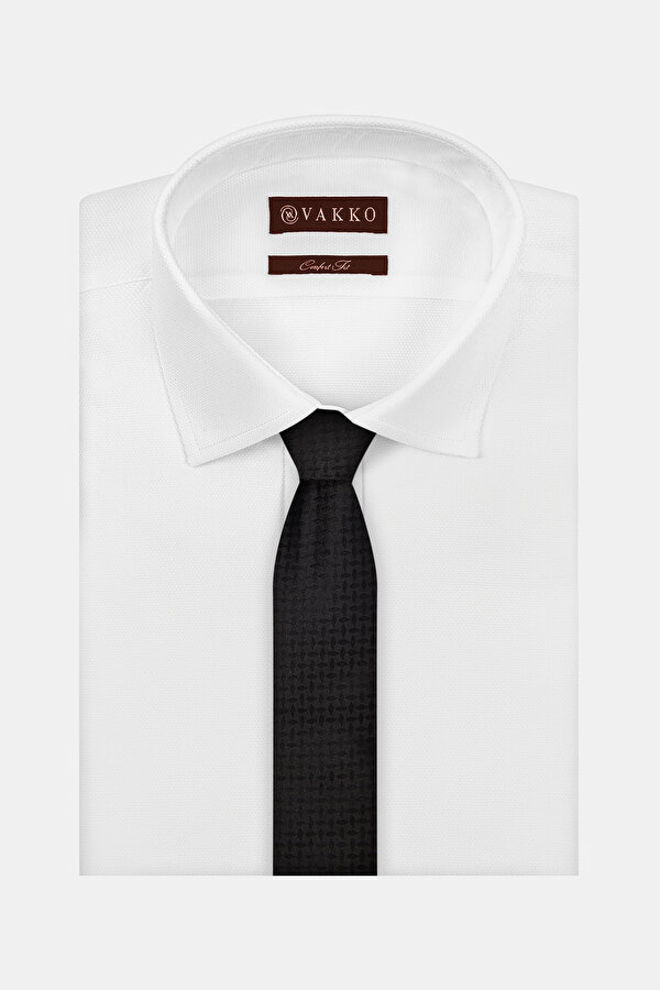 MICRO DESENLİ İPEK KRAVAT 2