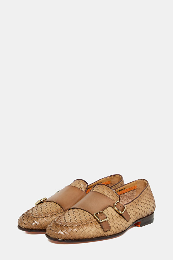 LIGHT BROWN LEATHER SHOE 2