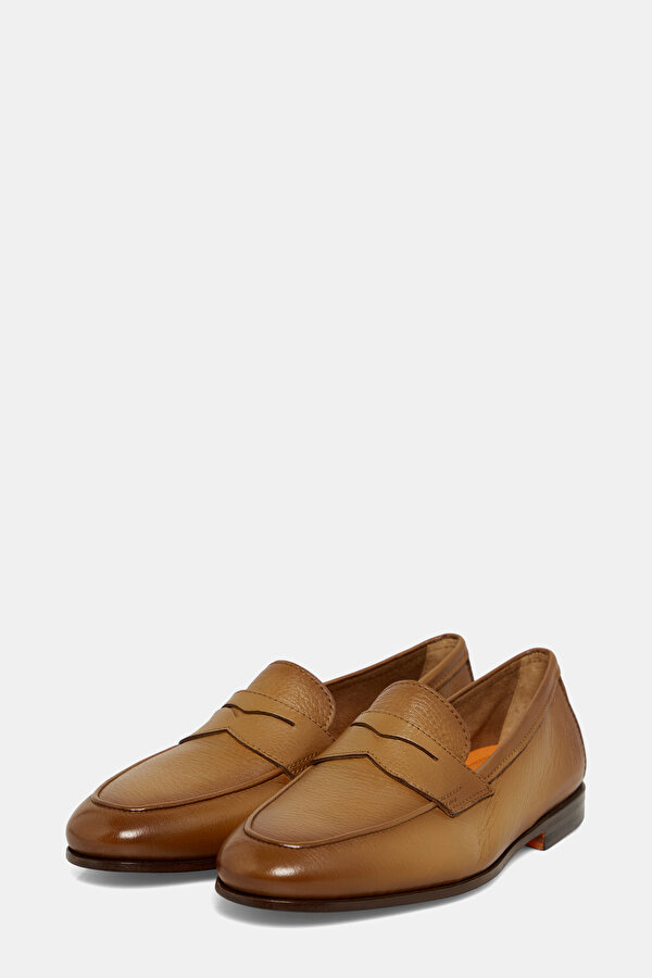 BANTLI DERİ LOAFER AYAKKABI 2