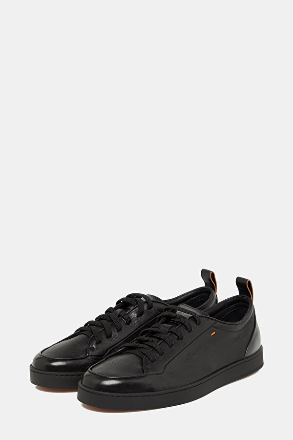 BLACK LEATHER SHOE 2