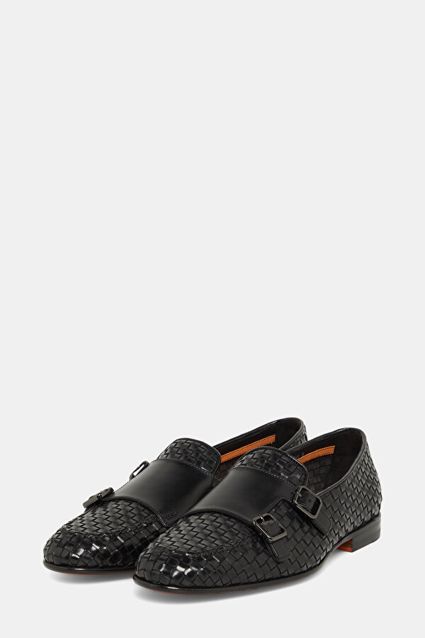 BLACK LEATHER SHOE 2