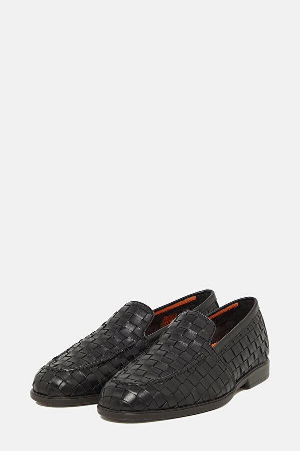 BLACK LEATHER SHOE 2