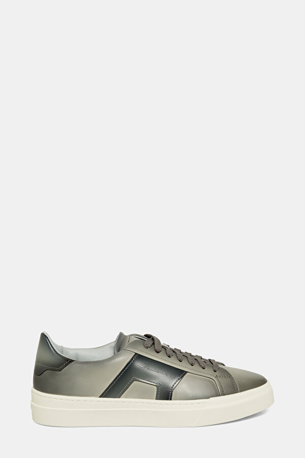 GREY LEATHER SHOE
