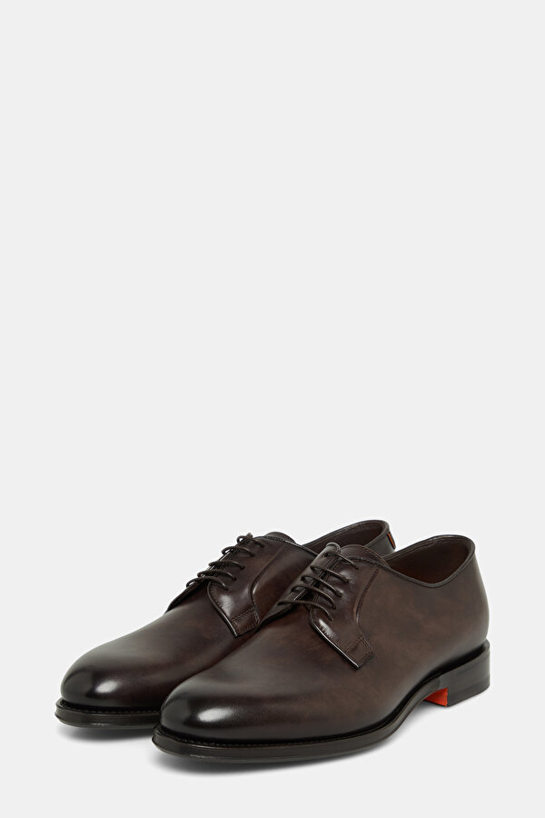 BROWN LEATHER SHOE 2