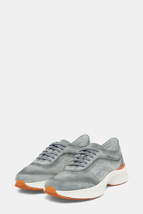 GREY LEATHER SHOE 2