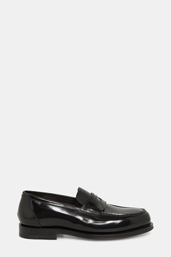 BANTLI DERİ LOAFER AYAKKABI