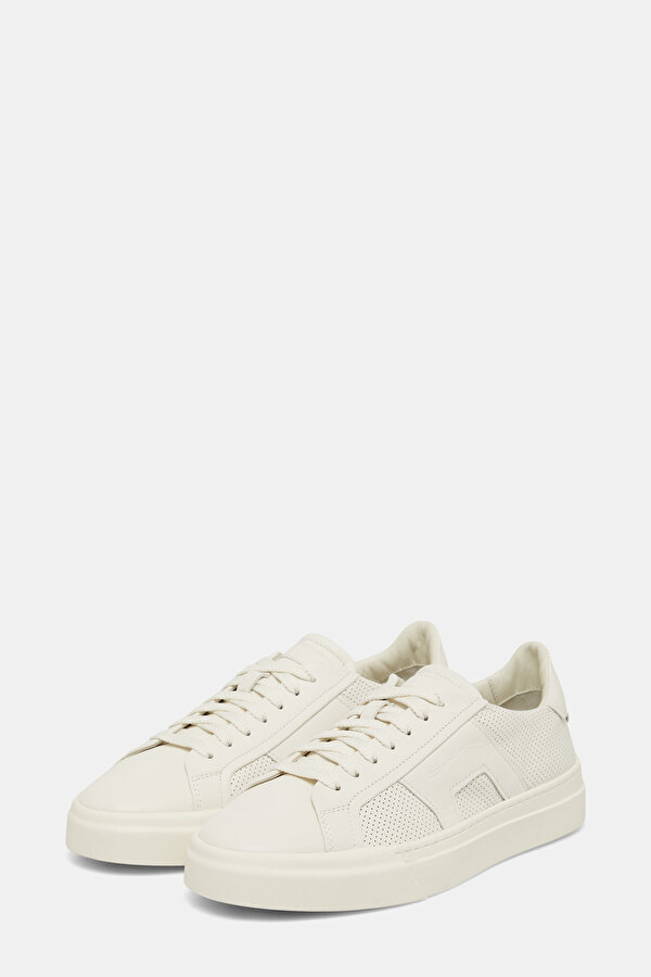 ECRU LEATHER SHOE 2