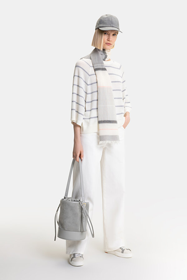 GREY BASIC / ROUND NECKLINE TRICOT 7