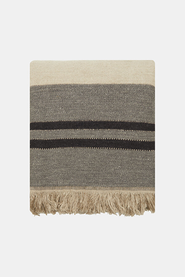 BLACK HOUSE STRIPE BEDSPREAD 280X240C