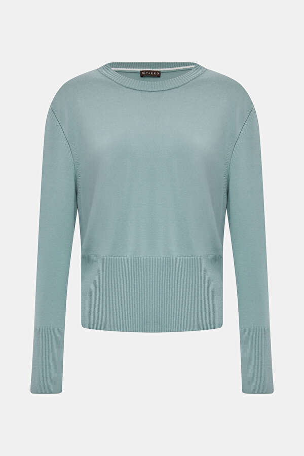 ECRU BASIC / ROUND NECKLINE TRICOT 7