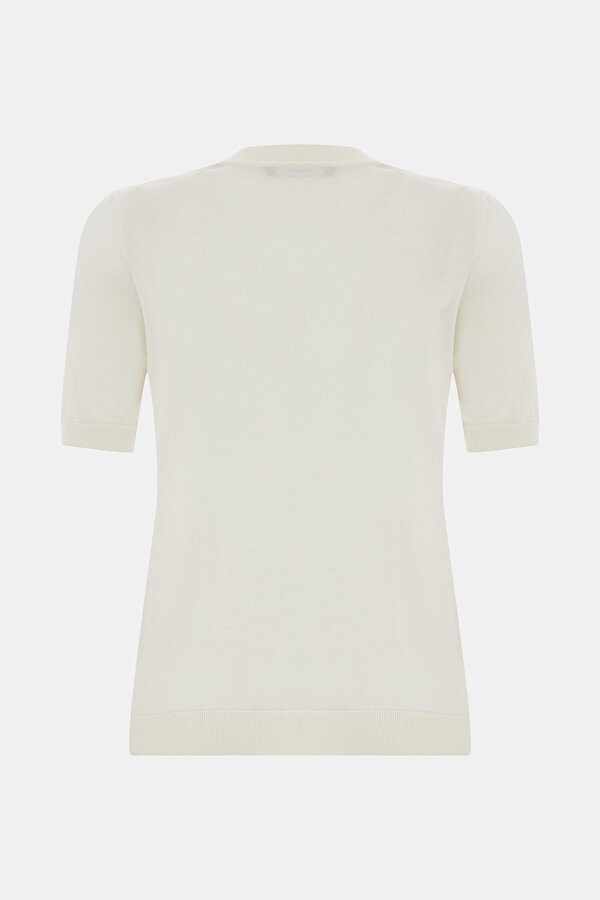 ECRU BASIC / ROUND NECKLINE TRICOT 2