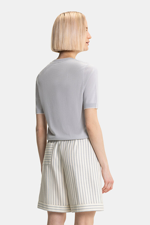 ECRU BASIC / ROUND NECKLINE TRICOT 2