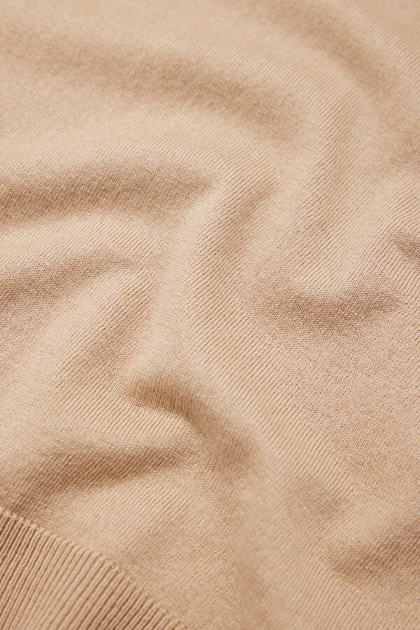 BEIGE POLO NECK TRICOT 6