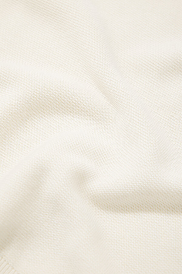 ECRU POLO NECK TRICOT 7