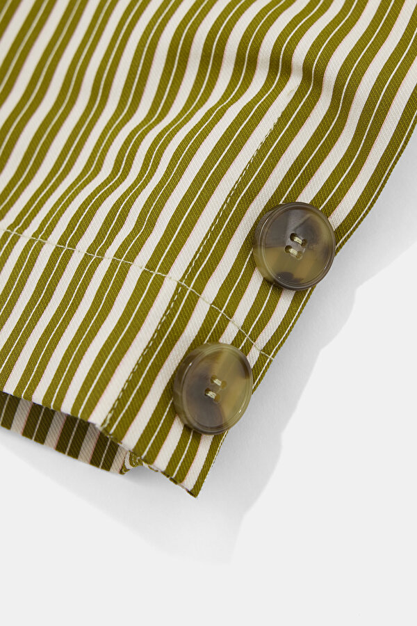 ECRU STRIPED TROUSERS 6