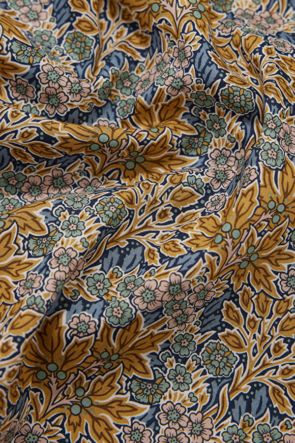 MULTICOLOR FLORAL PATTERN TROUSERS 6