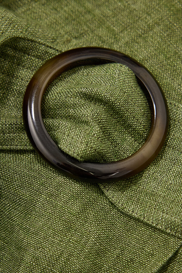 DARK GREEN BLOUSE-SKIRT 6