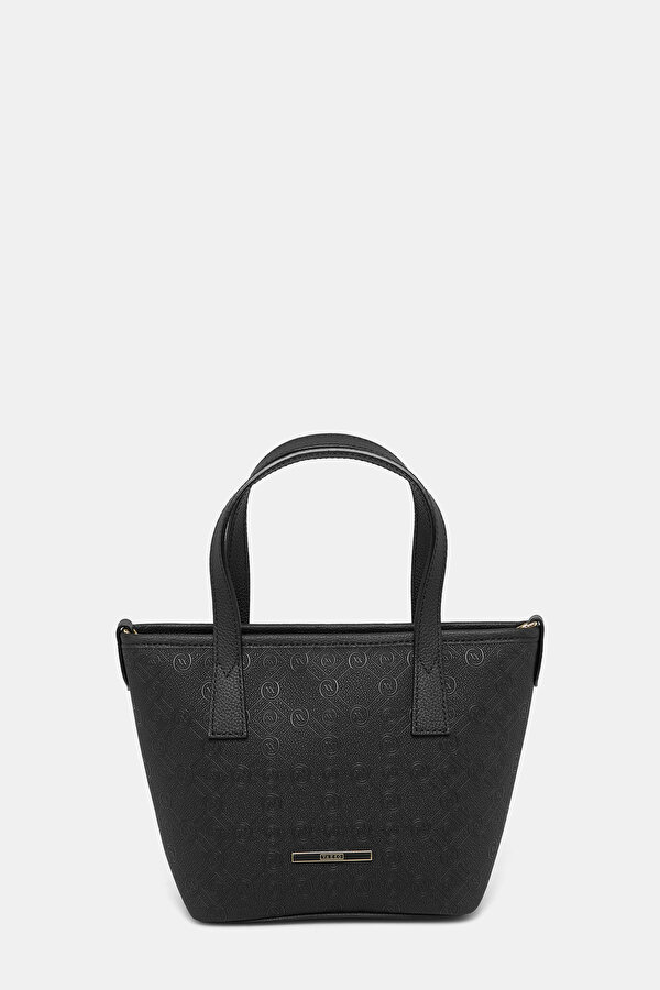 BLACK MONOGRAM BAG