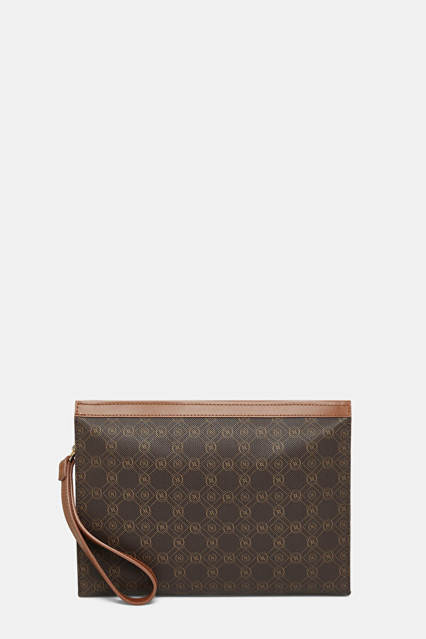 CAMEL MONOGRAM BAG