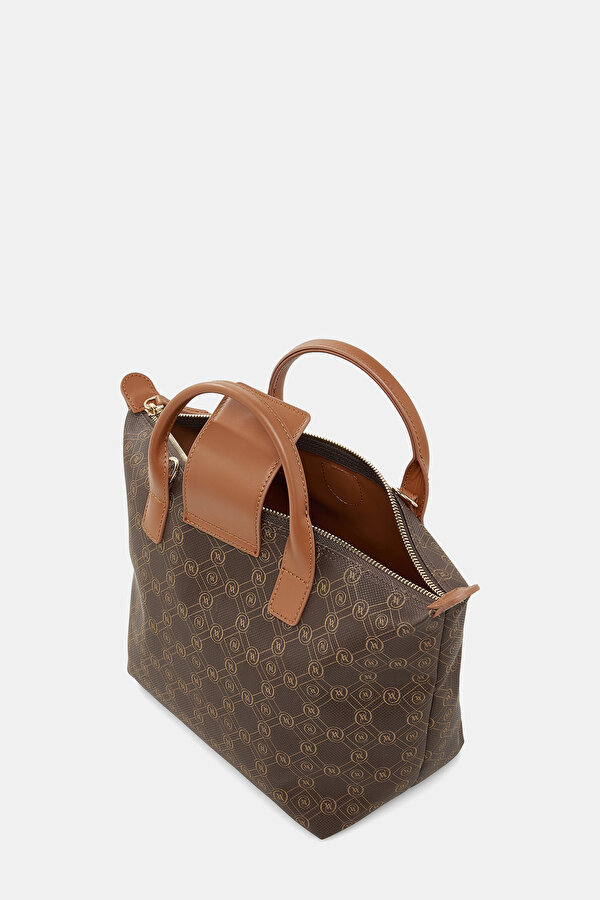 CAMEL MONOGRAM BAG 6