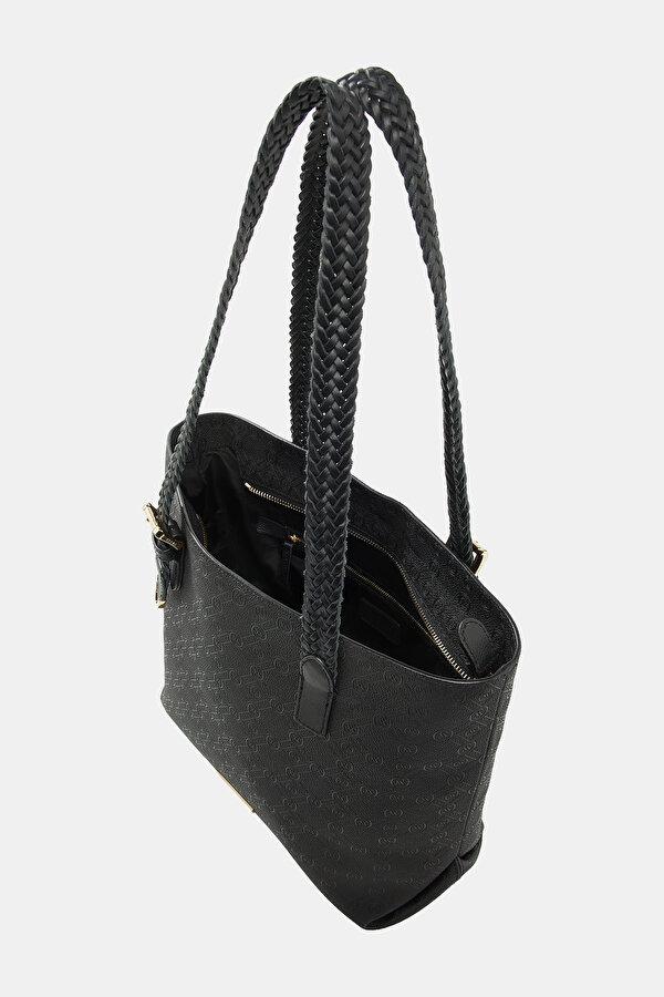 BLACK MONOGRAM BAG 6