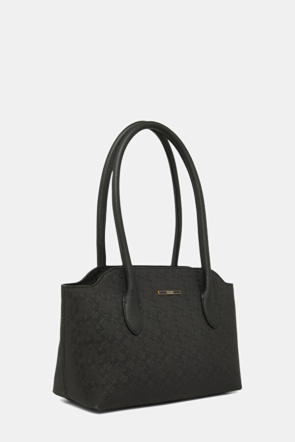 BLACK MONOGRAM BAG 2