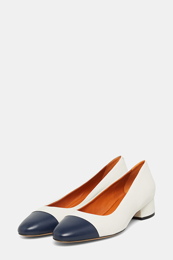 ECRU LEATHER SHOE 2