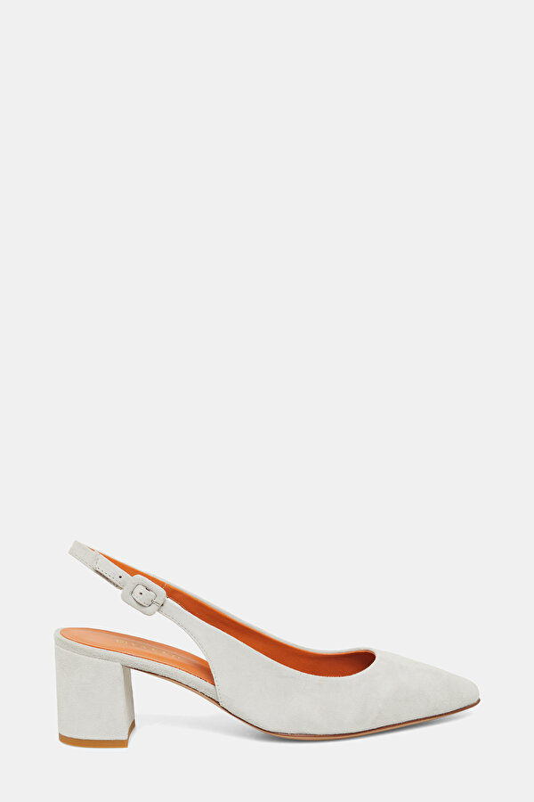 GREY LEATHER SHOE